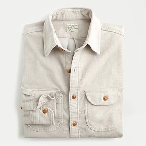 J. Crew Stretch corduroy overshirt